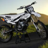 Kit déco motocross Husqvarna - Phantom - Blanc Promo