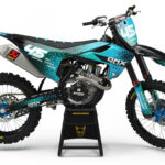 Kit déco motocross Husqvarna - Pixel