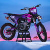 Kit déco motocross Husqvarna - Pixel - Rose Promo