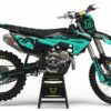 Kit déco motocross Husqvarna - Punch - Teal