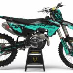 Kit déco motocross Husqvarna - Punch - Teal