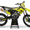 Kit déco motocross Husqvarna - Race - Jaune