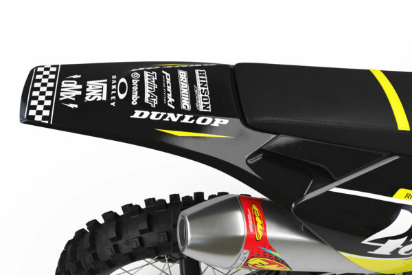 Kit déco motocross Husqvarna - Race - Jaune 3