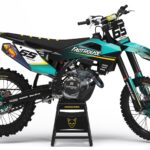 Kit déco motocross Husqvarna - Reckless - Bleu