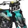 Kit déco motocross Husqvarna - Reckless - Bleu 2