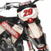 Kit déco motocross Husqvarna - Redline - Retro Beige 2