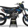 Kit déco motocross Husqvarna - Rhyme - Bleu