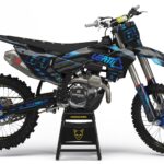 Kit déco motocross Husqvarna - Rhyme - Bleu