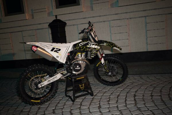 Kit déco motocross Husqvarna - Rival - Jaune Promo