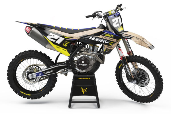 Kit déco motocross Husqvarna - Semper Fi