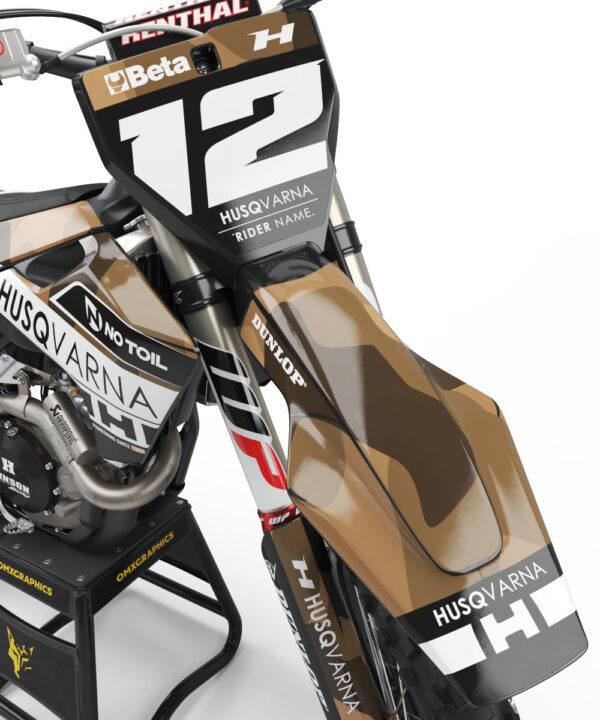Kit déco motocross Husqvarna - Shades - Sand 2