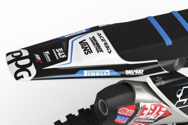 Kit déco motocross Husqvarna - Sleek - Bleu 3