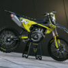 Kit déco motocross Husqvarna - Smash - Jaune Promo