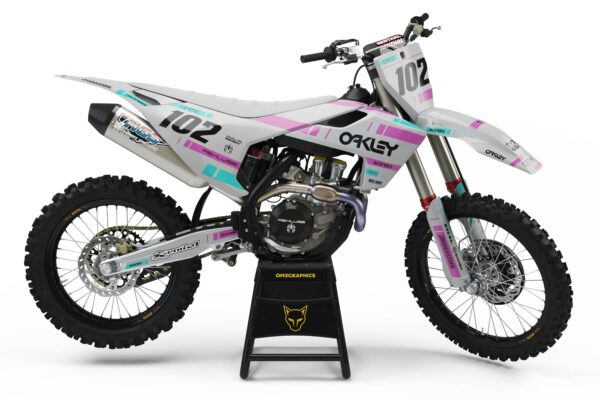 Kit déco motocross Husqvarna - Split - Gris