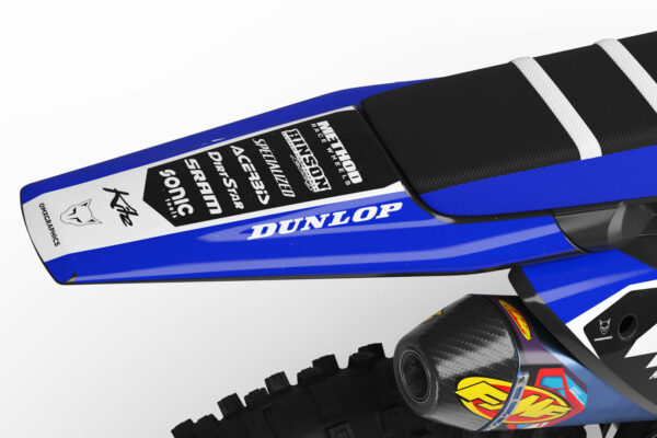 Kit déco motocross Husqvarna - Stealth - Bleu 3