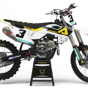 Kit déco motocross Husqvarna - Stock