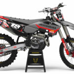 Kit déco motocross Husqvarna - Supercross - Gris