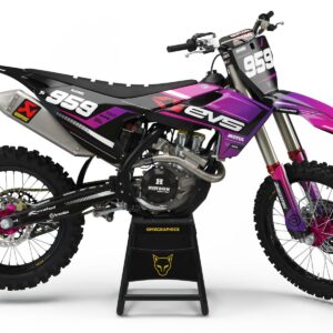 Kit déco motocross Husqvarna - Syndicate - Rose