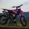 Kit déco motocross Husqvarna - Syndicate - Rose Promo
