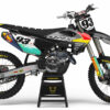 Kit déco motocross Husqvarna - Team - Gris