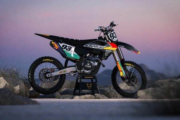 Kit déco motocross Husqvarna - Team - Gris Promo