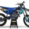 Kit déco motocross Husqvarna - Throttle - Bleu