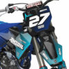 Kit déco motocross Husqvarna - Throttle - Bleu 2