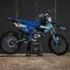 Kit déco motocross Husqvarna - Throttle - Bleu Promo