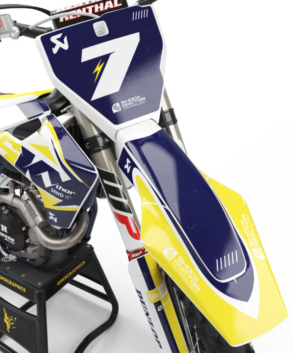 Kit déco motocross Husqvarna - Thunder 2