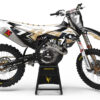 Kit déco motocross Husqvarna - Thunder - Noir