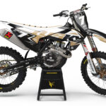 Kit déco motocross Husqvarna - Thunder - Noir
