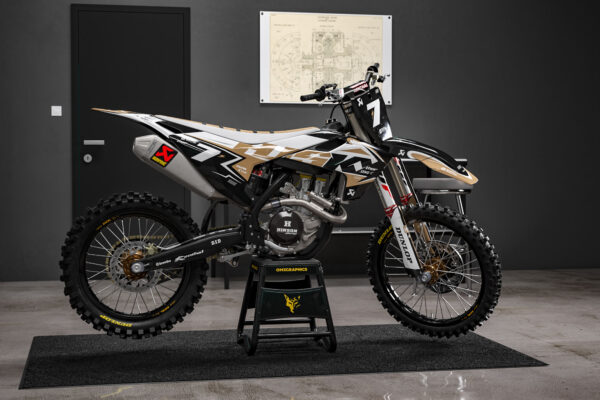 Kit déco motocross Husqvarna - Thunder - Noir Promo