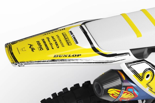 Kit déco motocross Husqvarna - Toon - Jaune 3