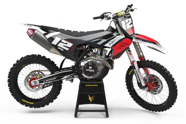 Kit déco motocross Husqvarna - Torn - Rouge