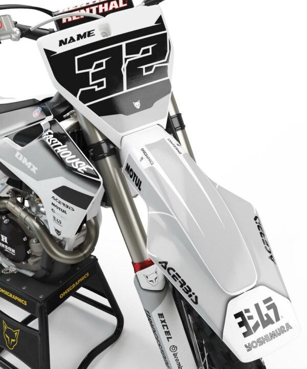 Kit déco motocross Husqvarna - Trace 2