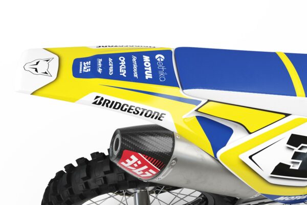 Kit déco motocross Husqvarna - Trace - Factory 3