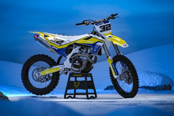 Kit déco motocross Husqvarna - Trace - Factory Promo