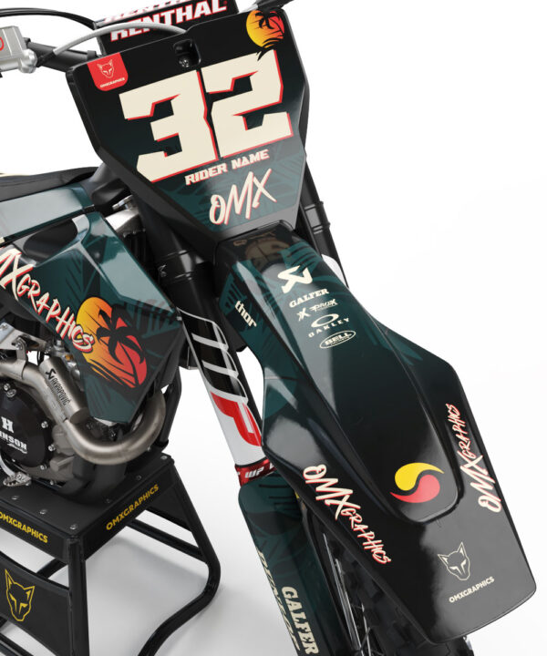 Kit déco motocross Husqvarna - Tropical 2