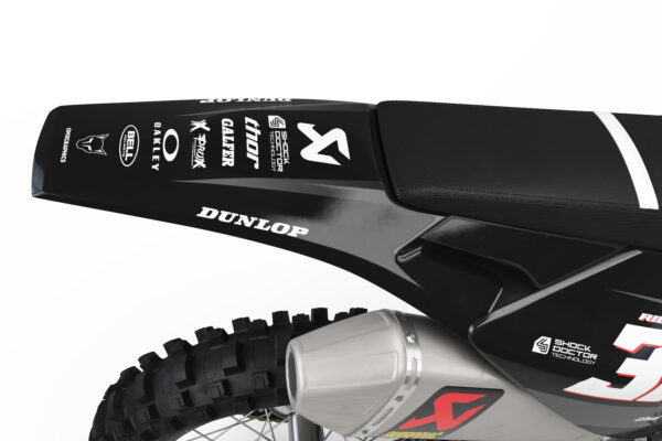 Kit déco motocross Husqvarna - Tropical - Gris 3