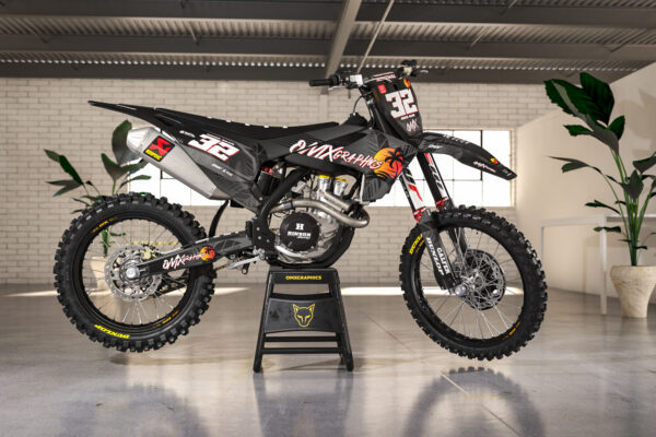 Kit déco motocross Husqvarna - Tropical - Gris Promo