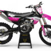 Kit déco motocross Husqvarna - Vendetta - Rose