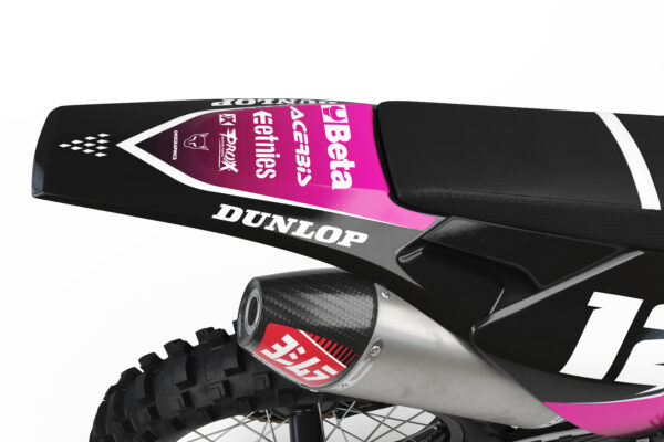 Kit déco motocross Husqvarna - Vendetta - Rose 3