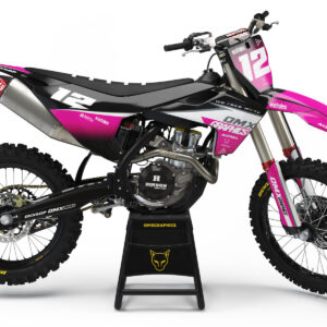 Kit déco motocross Husqvarna - Vendetta - Rose