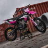 Kit déco motocross Husqvarna - Vendetta - Rose Promo