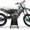 Kit déco motocross KTM - Amaze - Gris Teal