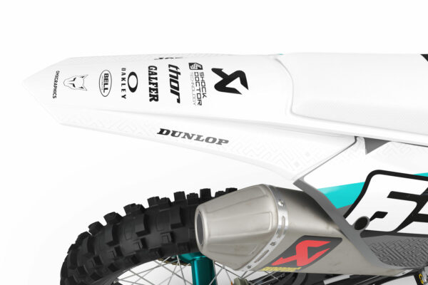 Kit déco motocross KTM - Amaze - Gris Teal 3