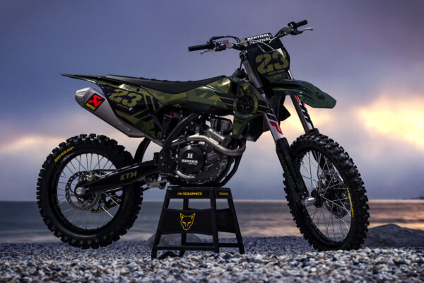 Kit déco motocross KTM - Army - Camo Promo