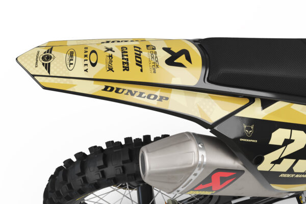 Kit déco motocross KTM - Army - Sand 3