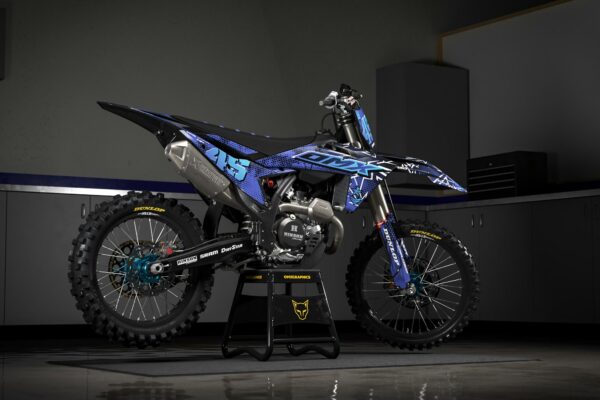 Kit déco motocross KTM - Battalion - Bleu Promo