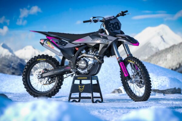 Kit déco motocross KTM - Blast - Gris Promo